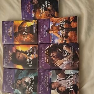 Harlequin Intrigue Book Set